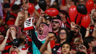 Liverpool vs. Flamengo en final de Mundial de Clubes, la fiesta de los hinchas en las tribunas del Estadio Internacional Jalifa en Doha