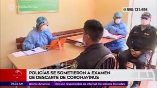 Coronavirus en Perú: 500 policías por día se harán examen de descarte del COVID-19