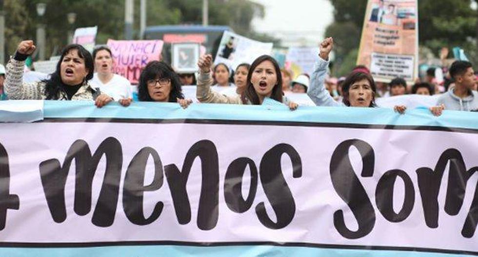 Miles de mujeres saldrán a las calles en una gran movilización ciudadana que busca crear conciencia ciudadana para rechazar la violencia de género. (Foto: Andina)