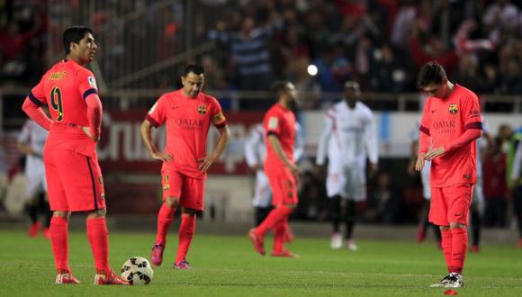 Barcelona igualó 2-2 ante Sevilla tras ir ganando por dos goles