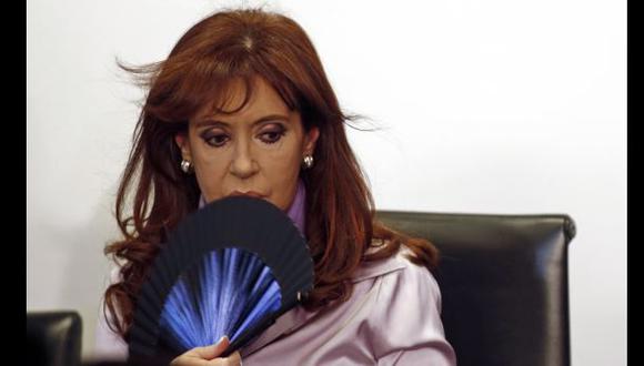 Argentina: Cristina Fernández tiene una inflamación en el colon