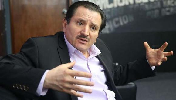 Rudecindo Vega, presidente de Sedapal.