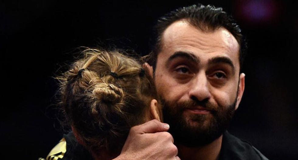 Edmond Tarverdyan, entrenador de Ronda Rousey, lamentó la derrota ante Amanda Nunes | Foto: Getty