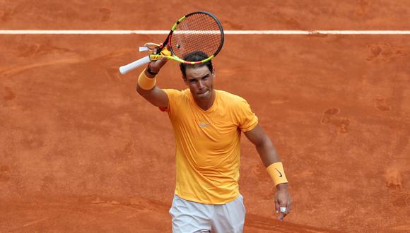 Rafael Nadal aplastó a Monfils y avanzó en el Masters 1000 de Madrid. (Foto: Reuters)