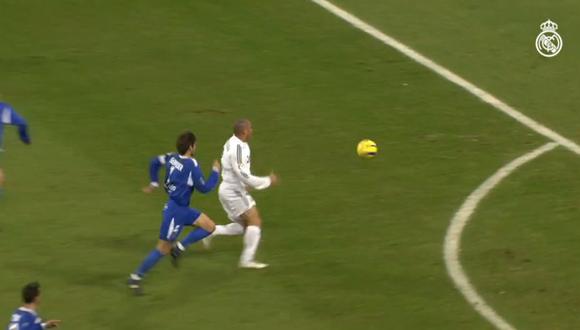 Real Madrid recordó un golazo de Ronaldo frente al Getafe.
 (Foto: captura de Facebook)