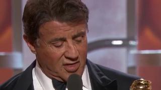 Globos de Oro: Sylvester Stallone ganó 39 años después de Rocky