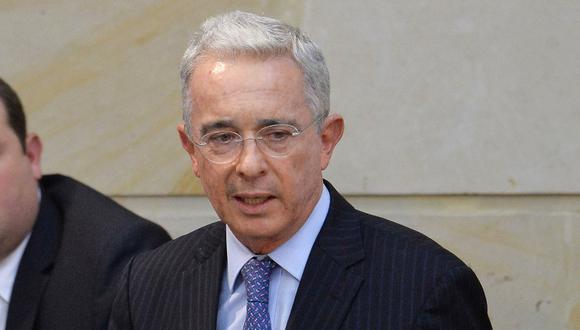 Álvaro Uribe, ex presidente de Colombia. (Foto: AFP/Diana Sánchez)