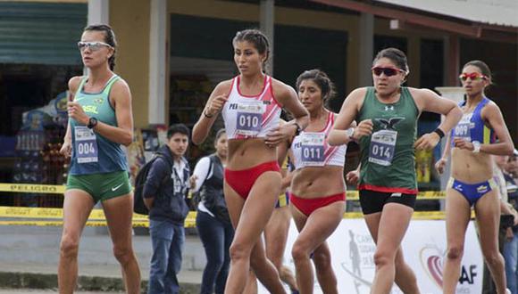 Kimberly García obtuvo la medalla de bronce, con un tiempo de 1h.32m.48s.