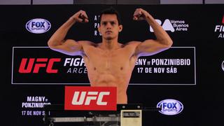 UFC Argentina: Humberto Bandenay cayó por decisión unánime frente a Austin Arnett