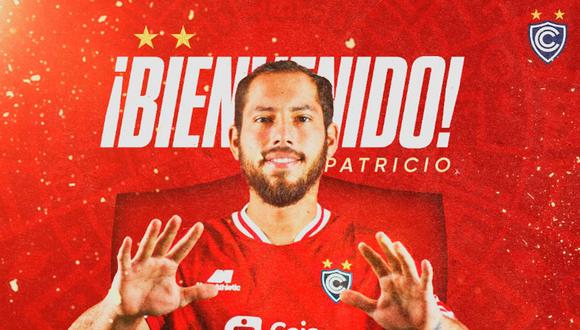 Patricio Álvarez se convierte en el tercer refuerzo del cuadro cusqueño. Foto: @Club_Cienciano.