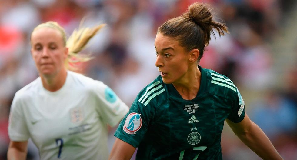 Inglaterra vs. Alemania disputaron la final de la Eurocopa Femenil | Fuente: EFE