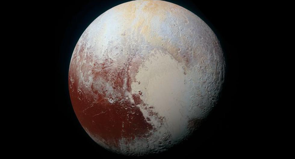 Plutón y su corazón. (Foto: NASA/JHUAPL/SwRI)