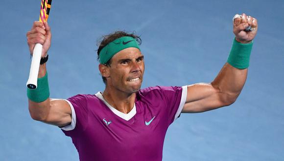 Rafael Nadal ganó el Australian Open y acumula 21 títulos de Grand Slam. (Foto: EFE)