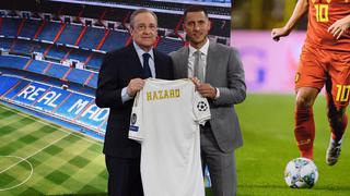 Eden Hazard fue presentado por Real Madrid: "Era mi sueño desde pequeño jugar aquí"