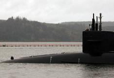 USA: submarino atómico choca con barco de suministro 