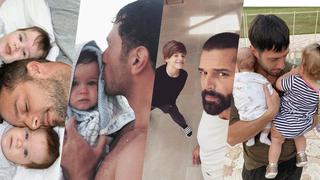 Ricky Martin comparte nuevas fotos de Valentino, Matteo, Lucía y Renn, sus cuatro hijos
