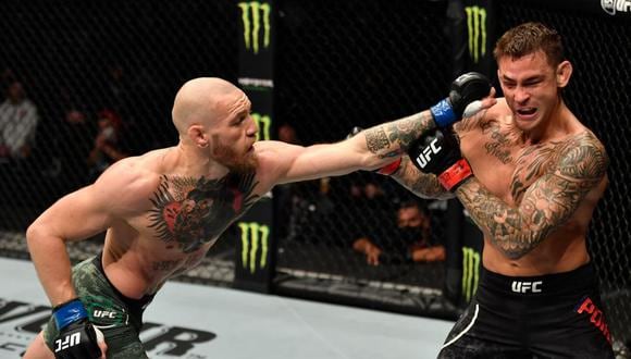 McGregor y Poirier nos regalaron un gran combate. (Foto: UFC 257)