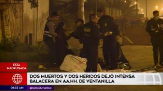 Ventanilla: dos muertos y dos heridos por balacera en Pachacútec | VIDEO