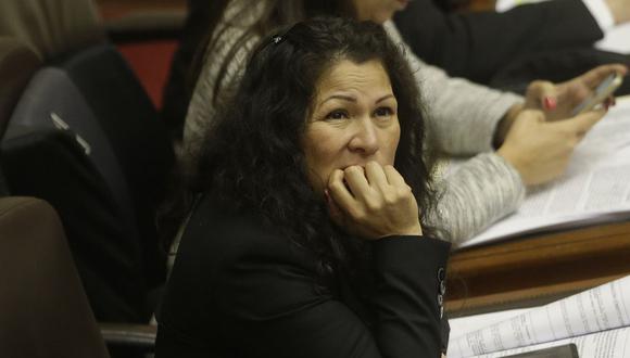 La congresista de Fuerza Popular, Yesenia Ponce, ha afrontado diversas indagaciones en la Comisión de Ética. (USI)