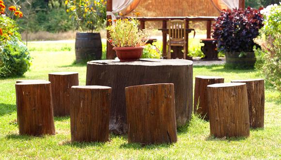 Cinco detalles con troncos que te encantará tener en casa