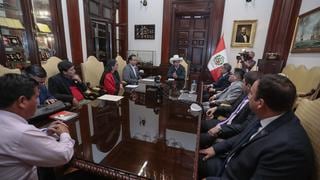 Pedro Castillo no hizo anuncios concretos en reunión con representantes de partidos