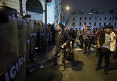 Protestas en Lima: logran detención preliminar contra tres intervenidos en manifestaciones