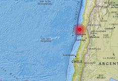 Un sismo de magnitud 5,5 se registra en cuatro regiones de Chile