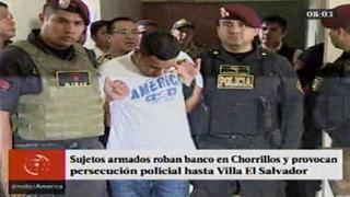Delincuentes asaltaron agencia de MiBanco en Chorrillos