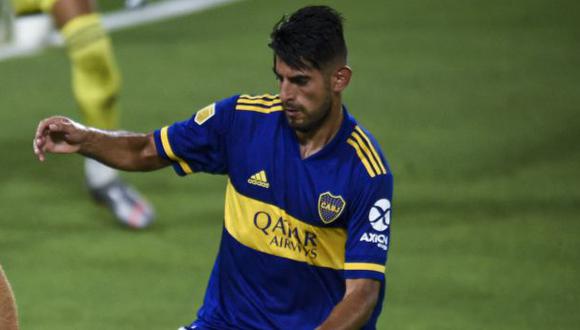Carlos Zambrano fue cambiado antes del final del primer tiempo del Boca-Cali por la lesión. (Foto: AFP)
