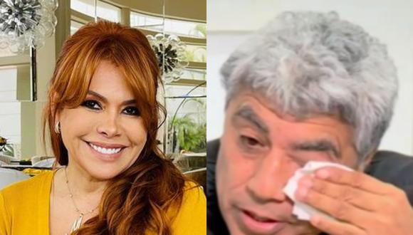 Magaly critica las disculpas públicas del ‘Coyote’ Rivera. (Foto: @magalymedinav/Captura Panamericana TV).