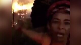 El doloroso pedido de ayuda de una amazona al ver cómo se incendia su hogar en Brasil