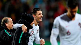 Cristiano Ronaldo anotó su gol número 99 con la selección de Portugal