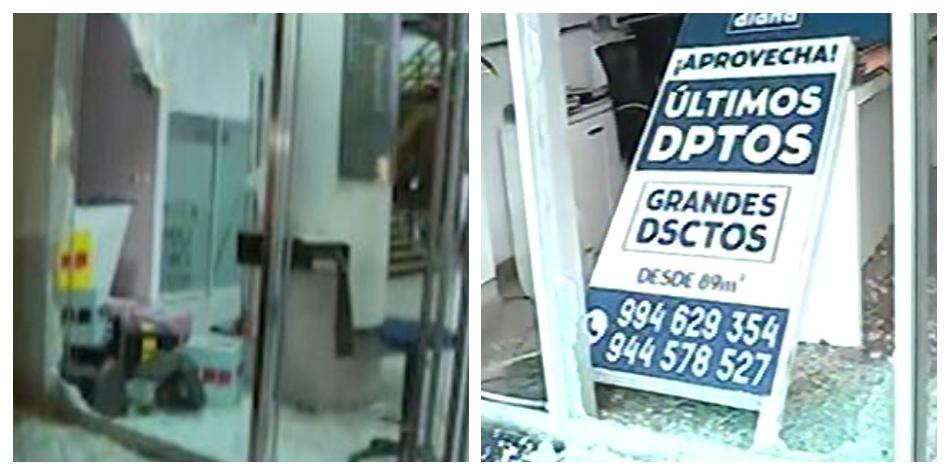 Delincuentes asaltan instituto e inmobiliaria con la modalidad del ‘combazo’ en Pueblo Libre y Magdalena (Captura: América Noticias/ Latina)