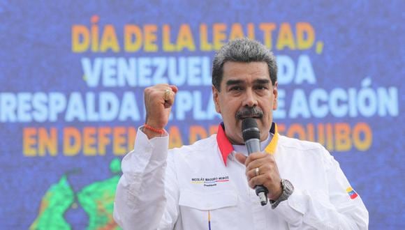 El presidente de Venezuela, Nicolás Maduro. (Foto de MARCELO GARCIA / Presidencia de Venezuela / AFP)