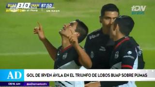 Irven Ávila anotó su primer gol en México con Lobos BUAP [VIDEO]