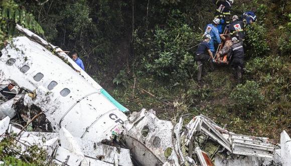 Triste relato de piloto que vio caer avión de Chapecoense