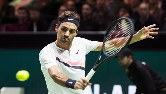 Roger Federer vs. Robin Haase: suizo va por el número 1 del mundo. (Foto: AFP)