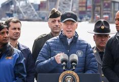 Biden visita puente de Baltimore y promete poner todo su empeño para la reconstrucción