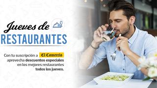 Disfruta de los jueves de restaurantes gracias al Club