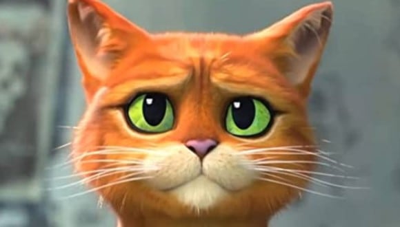 Antonio Banderas brilló con la voz de un Gato con Botas que vive sus últimos días (Foto: DreamWorks Animation)