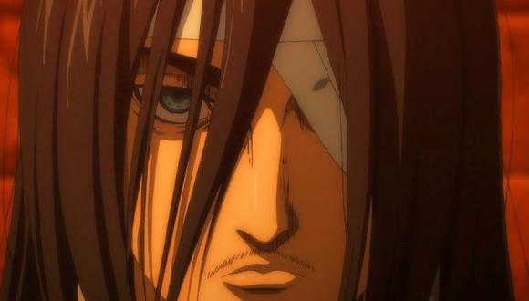 Eren, tal y como aparece en la cuarta temporada del anime "Attack on Titan". Foto: Crunchyroll.