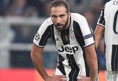 Gonzalo Higuaín se gana burlas y críticas por este blooper con la Juventus