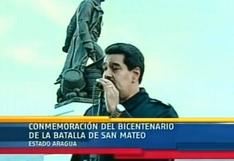 Nicolás Maduro dijo que Simón Bolívar fue “huérfano de esposa” 