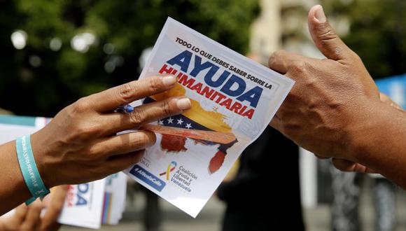 El pasado 12 de febrero Guaidó anunció que prevé ingresar la ayuda humanitaria al país el próximo 23 de febrero pese a la negativa del líder chavista Nicolás Maduro. (Foto: EFE)