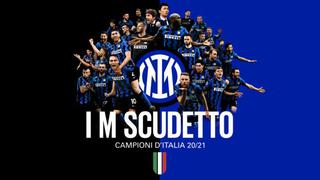 Inter de Milán se coronó campeón de la Serie A 2021 tras empate de Atalanta