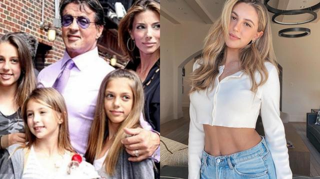 Damos un repaso a las vidas de Sistine, Scarlet y Sophia; las hijas de Sylvester Stallone. Foto: Instagram.