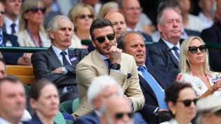 David Beckham, José Mourinho y las estrellas presentes en Wimbledon [FOTOS]
