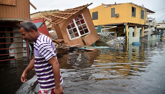 El huracán María mató a 4.600 personas en Puerto Rico en el 2017, según estudio de la universidad de Harvard. (AFP).