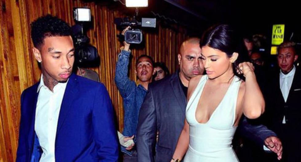 Kylie Jenner y su novio, el rapero Tyga. (Foto: Instagram)