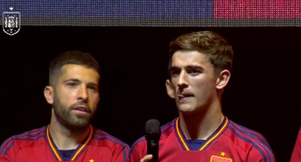 Regrettable: the chants against Barcelona during Gavi’s speech in Madrid |  VIDEO